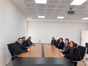 ASÜ Bağımlılıkla Mücadele Uygulama ve Araştırma Merkezi’nden Prof. Dr. Cevdet Erdöl’e Ziyaret